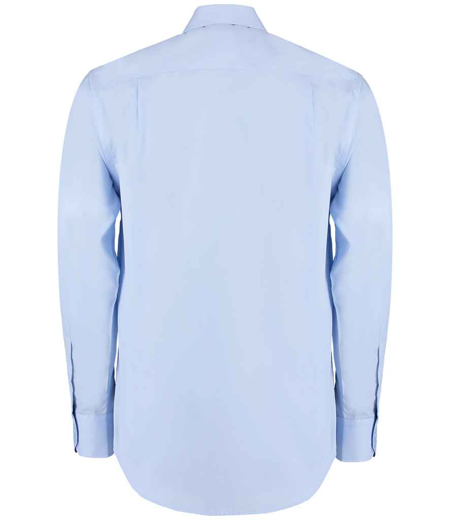 Kustom Kit Premium Long Sleeve Classic Fit Non-Iron Shirt in by Kustom Kit — Custom branded clothing by Print Press, featuring premium embroidery produced in our specialist print lab in the UK.
