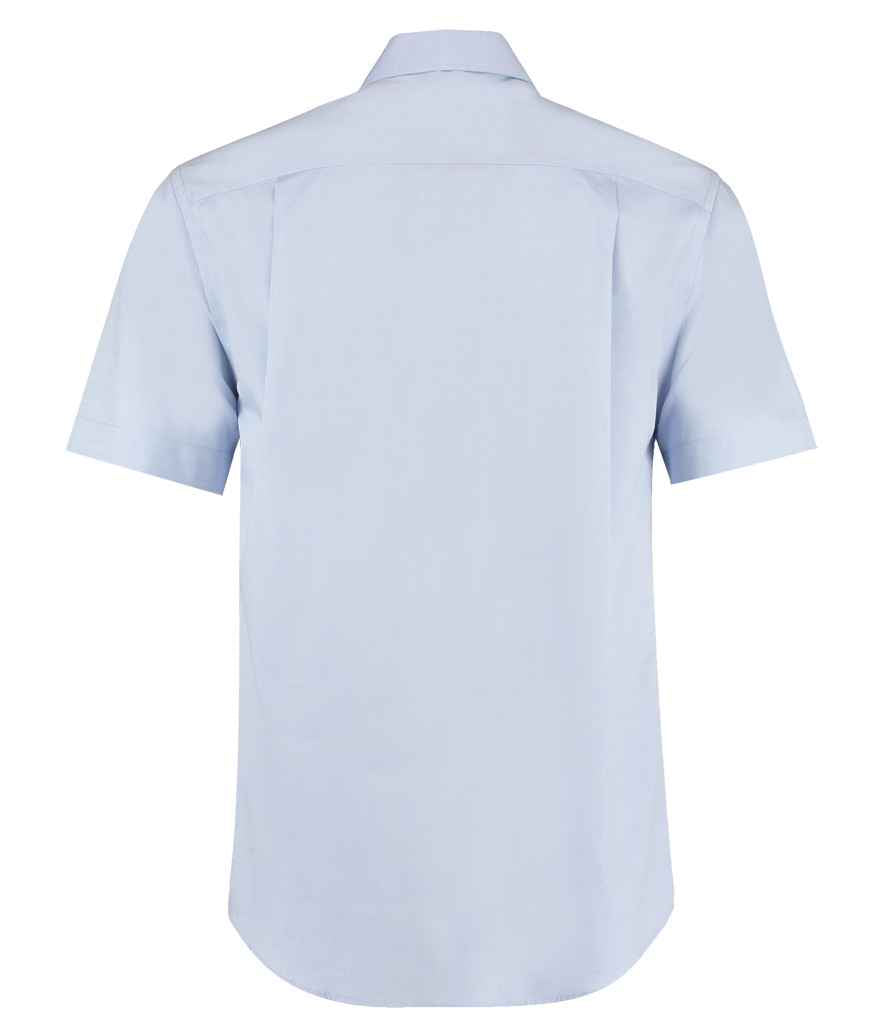 Kustom Kit Premium Short Sleeve Classic Fit Oxford Shirt in by Kustom Kit — Custom branded clothing by Print Press, featuring premium embroidery produced in our specialist print lab in the UK.