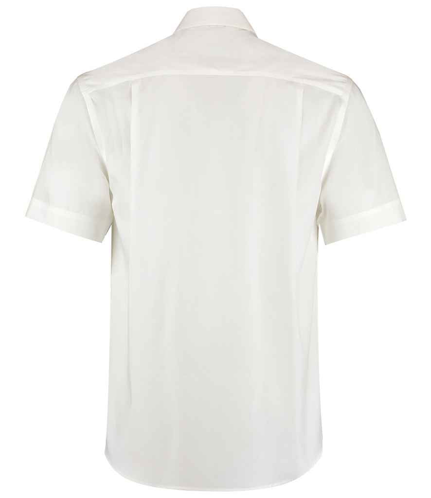 Kustom Kit Premium Short Sleeve Classic Fit Oxford Shirt in by Kustom Kit — Custom branded clothing by Print Press, featuring premium embroidery produced in our specialist print lab in the UK.