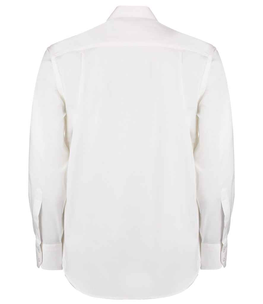 Kustom Kit Premium Long Sleeve Classic Fit Oxford Shirt in by Kustom Kit — Custom branded clothing by Print Press, featuring premium embroidery produced in our specialist print lab in the UK.