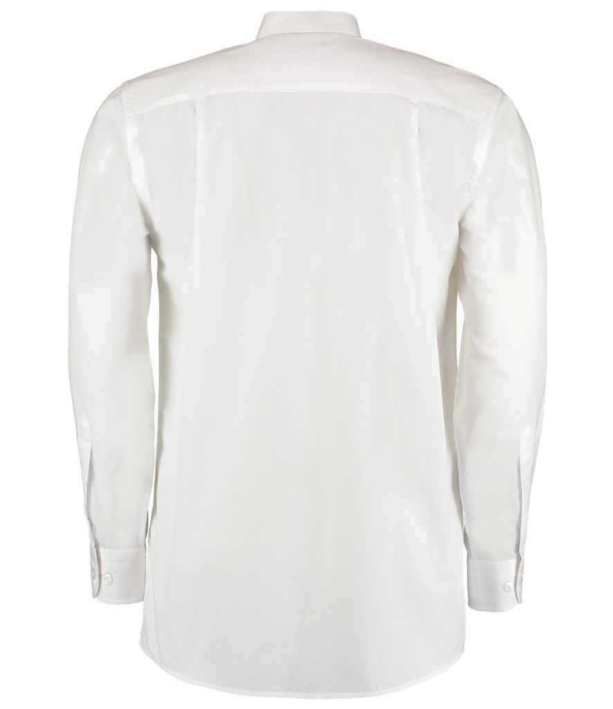 Kustom Kit Long Sleeve Classic Fit Workforce Shirt in by Kustom Kit — Custom branded clothing by Print Press, featuring premium embroidery produced in our specialist print lab in the UK.