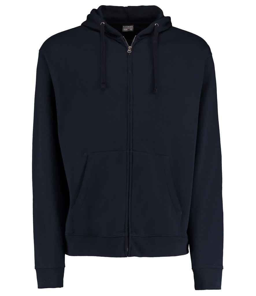 Kustom Kit Klassic Zip Hooded Sweatshirt in by Kustom Kit — Custom branded clothing by Print Press, featuring premium embroidery produced in our specialist print lab in the UK.