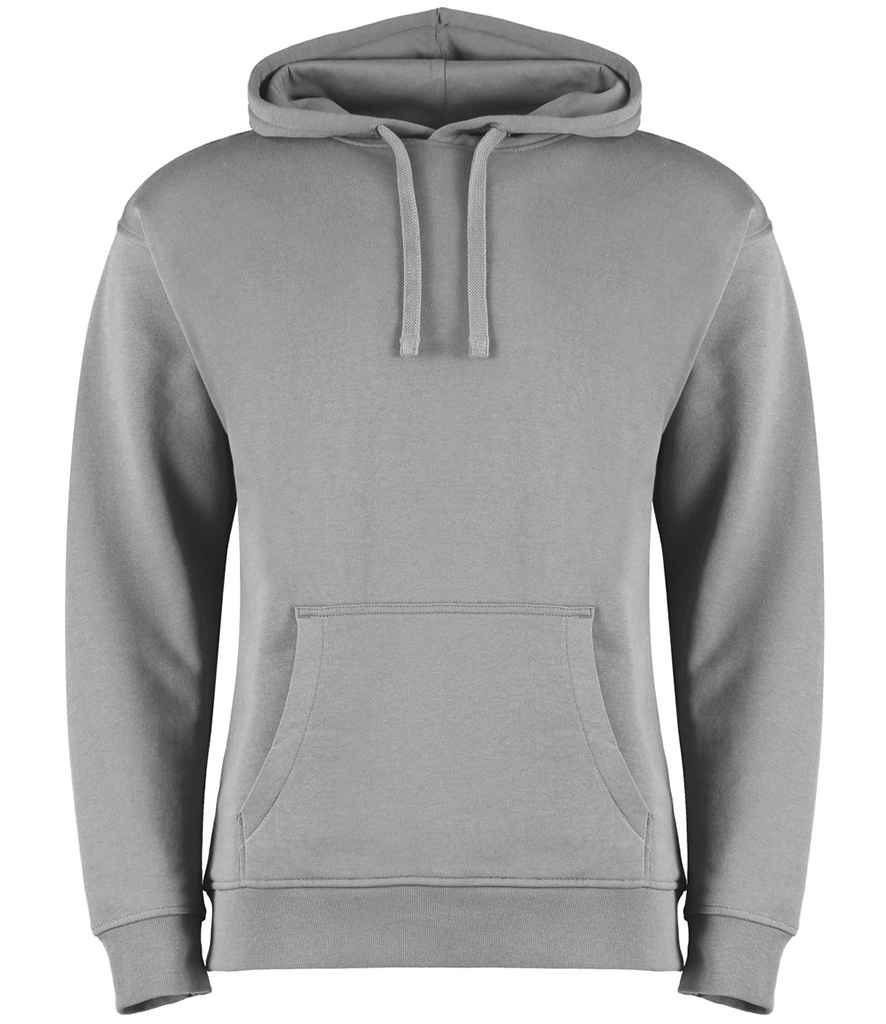 Kustom Kit Hoodie in Heather Grey by Kustom Kit — Custom branded clothing by Print Press, featuring premium embroidery produced in our specialist print lab in the UK.