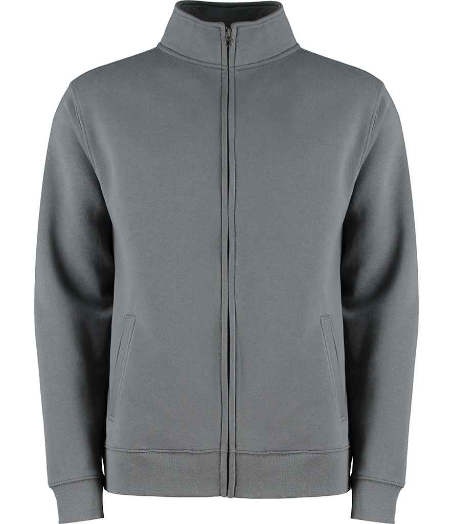 Kustom Kit Sweat Jacket in by Kustom Kit — Custom branded clothing by Print Press, featuring premium embroidery produced in our specialist print lab in the UK.