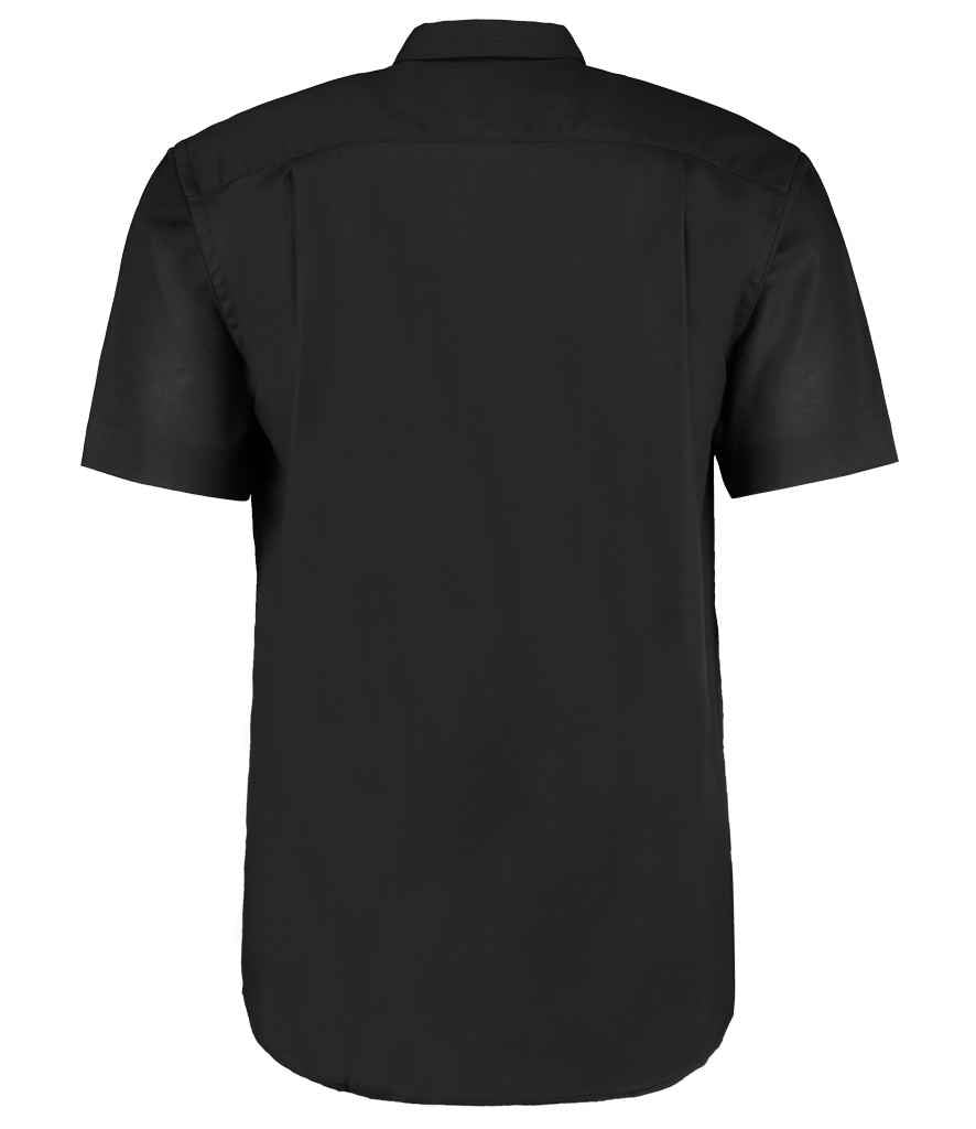 Kustom Kit Short Sleeve Classic Fit Workwear Oxford Shirt in by Kustom Kit — Custom branded clothing by Print Press, featuring premium embroidery produced in our specialist print lab in the UK.