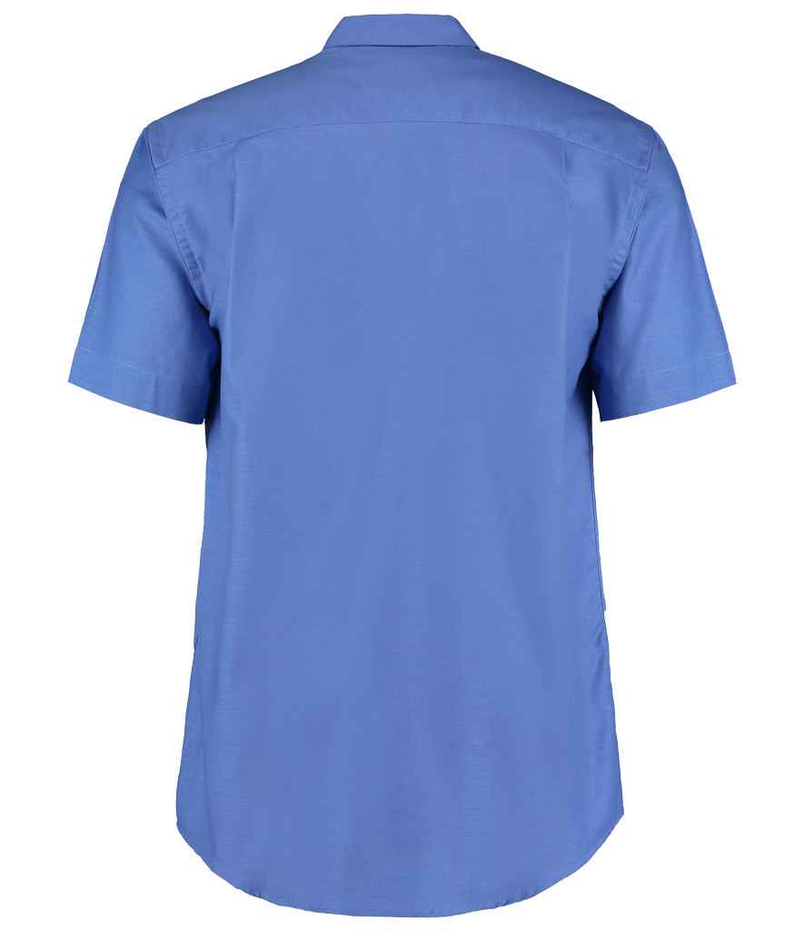 Kustom Kit Short Sleeve Classic Fit Workwear Oxford Shirt in by Kustom Kit — Custom branded clothing by Print Press, featuring premium embroidery produced in our specialist print lab in the UK.