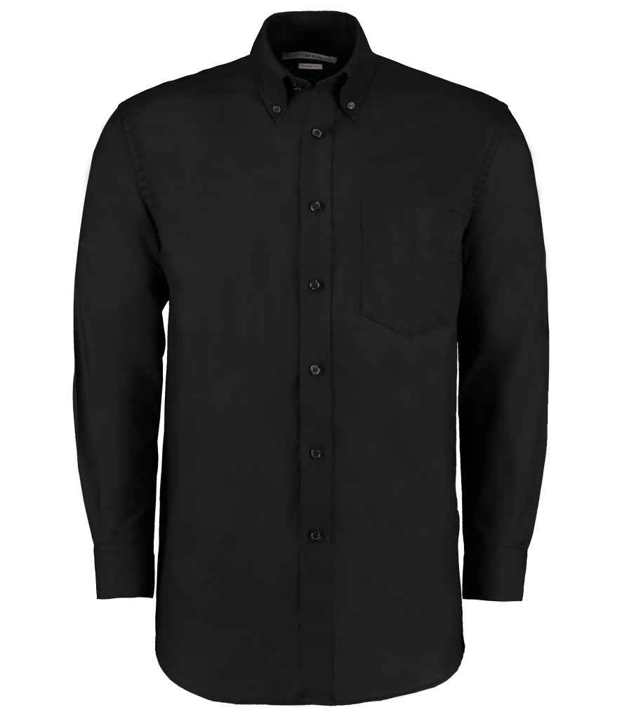 Kustom Kit Long Sleeve Classic Fit Workwear Oxford Shirt in by Kustom Kit — Custom branded clothing by Print Press, featuring premium embroidery produced in our specialist print lab in the UK.
