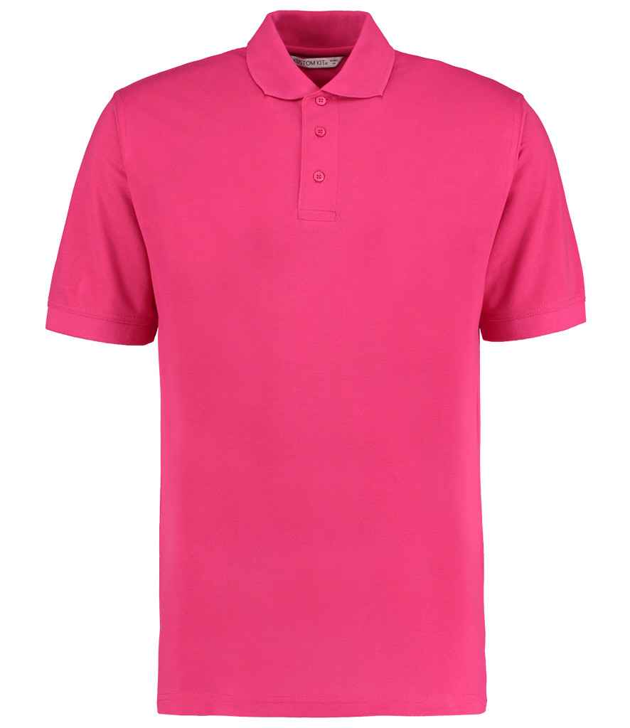 Kustom Kit Klassic Poly/Cotton Pique Polo Shirt - (2nd Colours) in Raspberry by Kustom Kit — Custom branded clothing by Print Press, featuring premium embroidery produced in our specialist print lab in the UK.