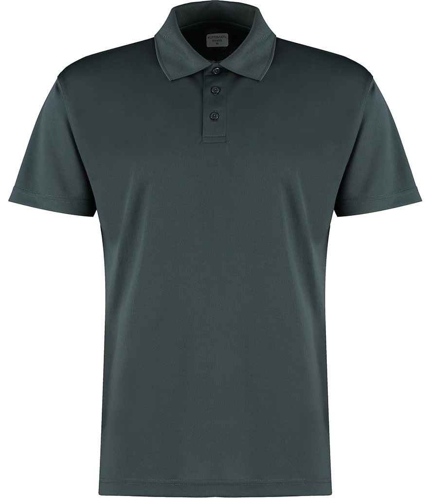 Kustom Kit Cooltex Plus Micro Mesh Polo Shirt in by Kustom Kit — Custom branded clothing by Print Press, featuring premium embroidery produced in our specialist print lab in the UK.