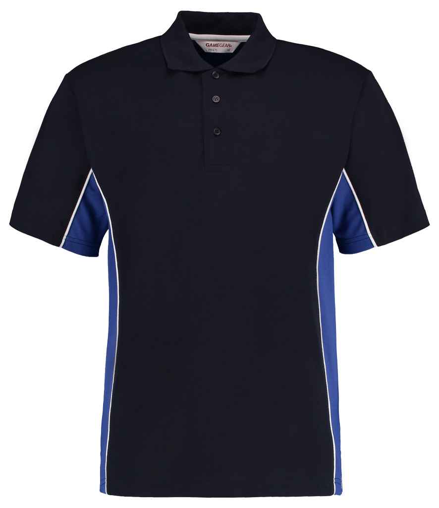 Kustom Kit Track Poly/Cotton Pique Polo Shirt in by Kustom Kit — Custom branded clothing by Print Press, featuring premium embroidery produced in our specialist print lab in the UK.