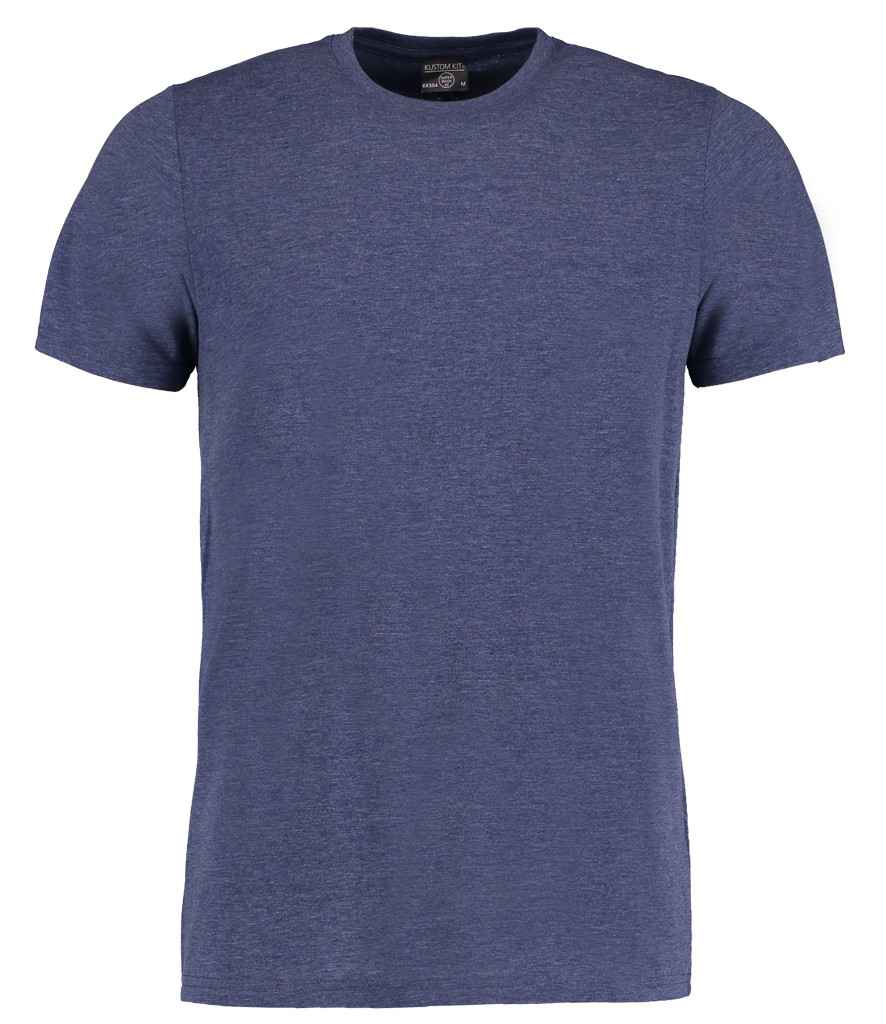 Kustom Kit Superwash 60 T-Shirt in Denim Marl by Kustom Kit — Custom branded clothing by Print Press, featuring premium embroidery produced in our specialist print lab in the UK.