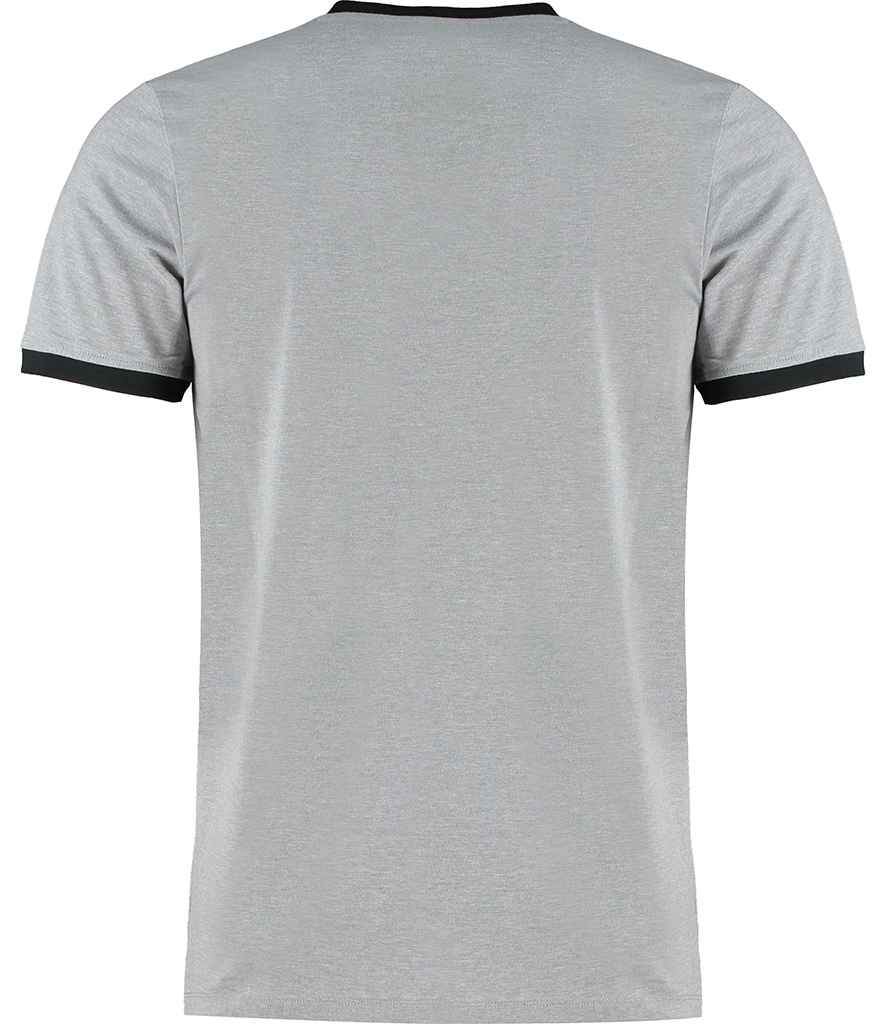Kustom Kit Fashion Fit Ringer T-Shirt in by Kustom Kit — Custom branded clothing by Print Press, featuring premium embroidery produced in our specialist print lab in the UK.