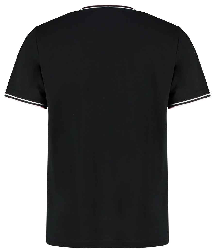 Kustom Kit Fashion Fit Tipped T-Shirt in by Kustom Kit — Custom branded clothing by Print Press, featuring premium embroidery produced in our specialist print lab in the UK.