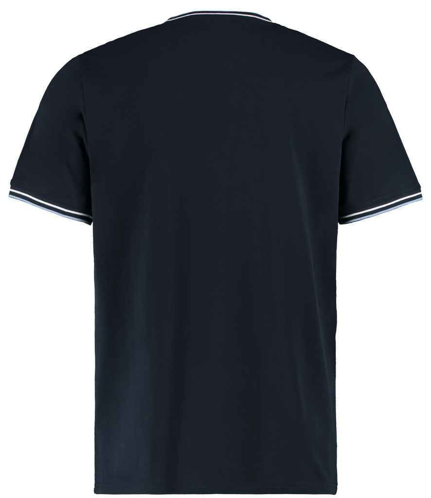 Kustom Kit Fashion Fit Tipped T-Shirt in by Kustom Kit — Custom branded clothing by Print Press, featuring premium embroidery produced in our specialist print lab in the UK.