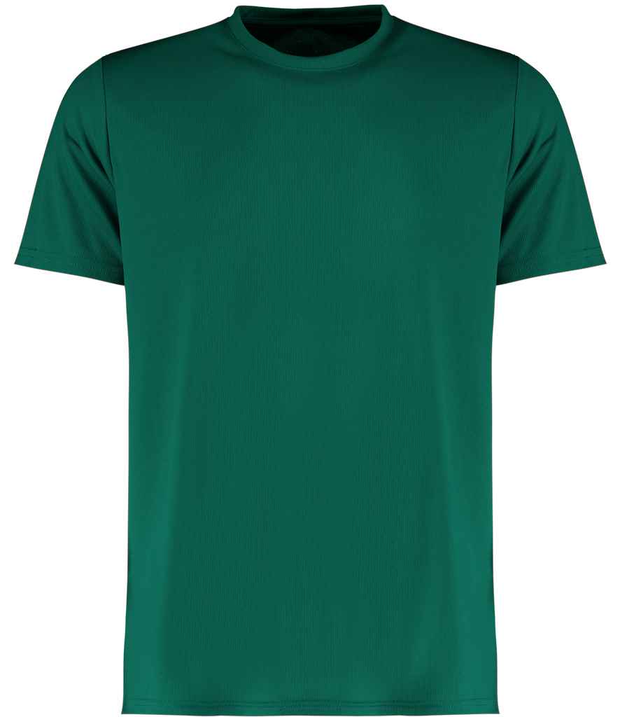 Kustom Kit Regular Fit Cooltex Plus Wicking T-Shirt in Bottle Green by Kustom Kit — Custom branded clothing by Print Press, featuring premium embroidery produced in our specialist print lab in the UK.