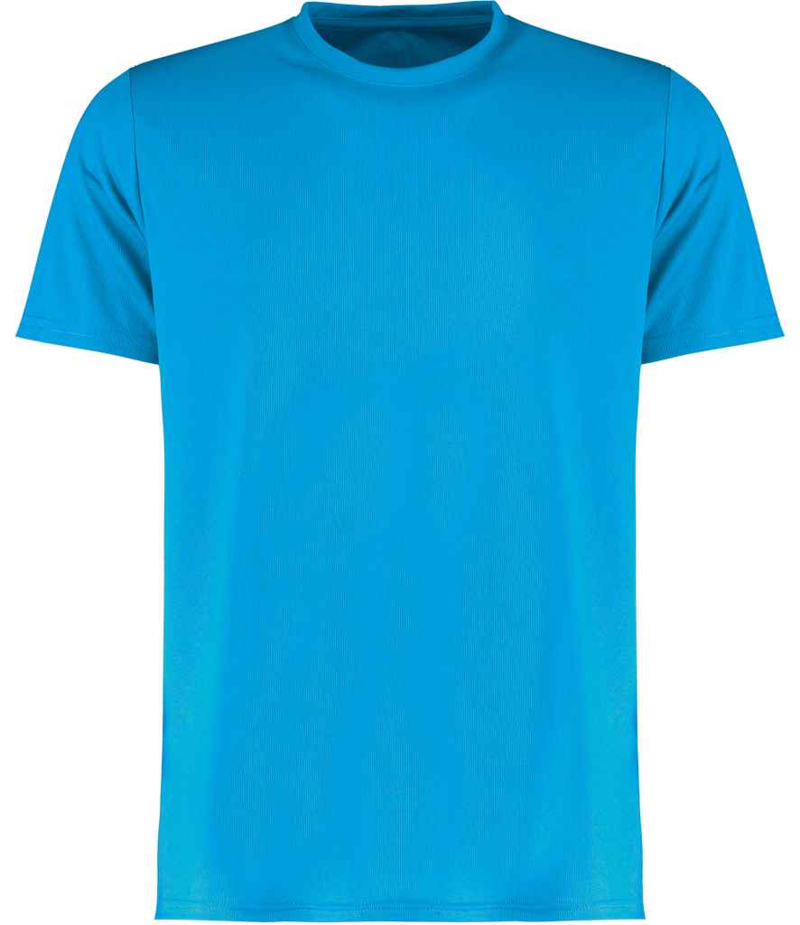 Kustom Kit Regular Fit Cooltex Plus Wicking T-Shirt in Bright Blue by Kustom Kit — Custom branded clothing by Print Press, featuring premium embroidery produced in our specialist print lab in the UK.