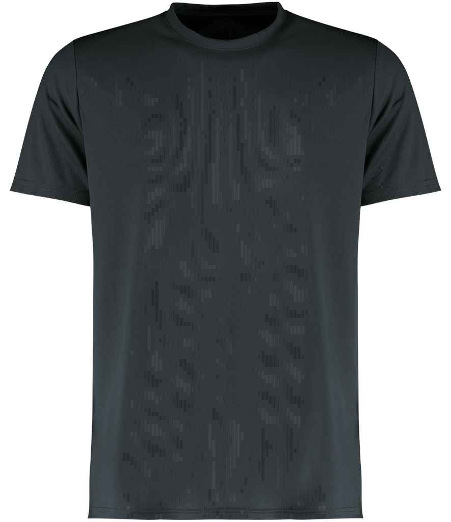 Kustom Kit Regular Fit Cooltex Plus Wicking T-Shirt in Graphite Grey by Kustom Kit — Custom branded clothing by Print Press, featuring premium embroidery produced in our specialist print lab in the UK.
