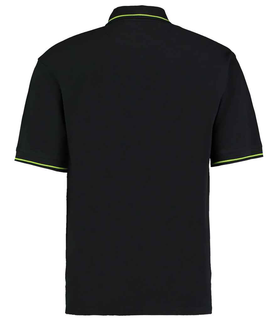 Kustom Kit St Mellion Tipped Cotton Pique Polo Shirt in by Kustom Kit — Custom branded clothing by Print Press, featuring premium embroidery produced in our specialist print lab in the UK.