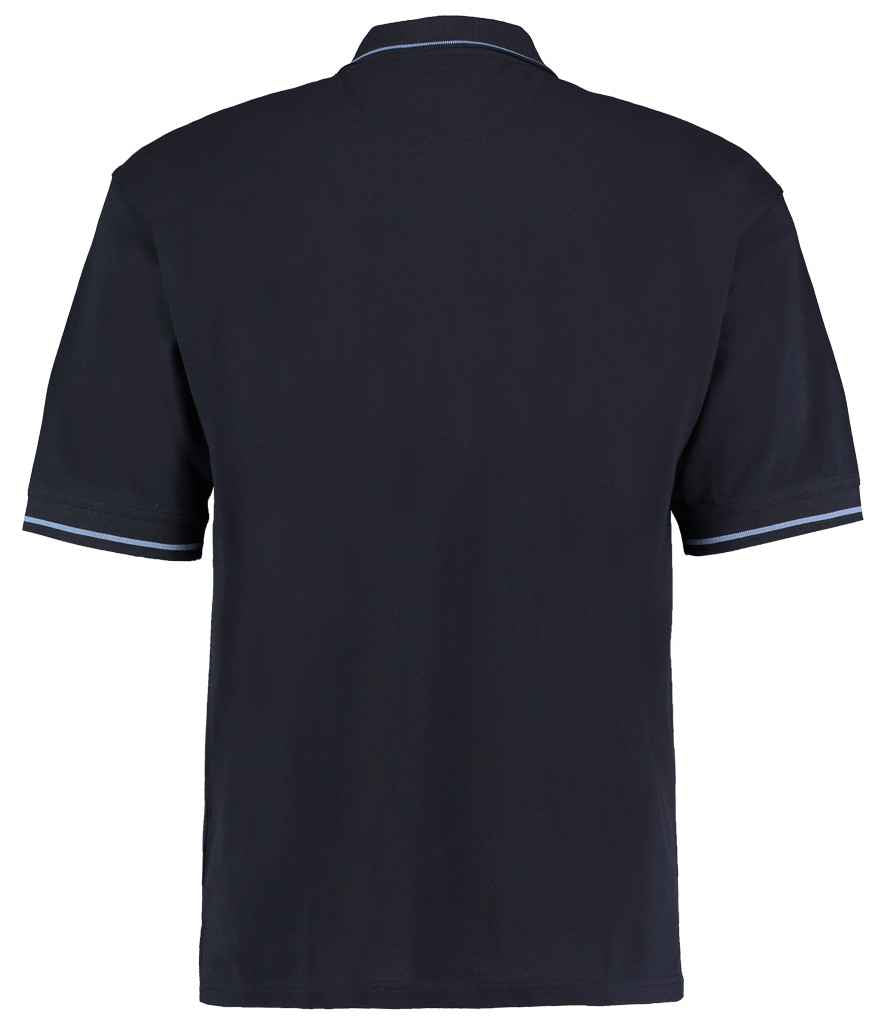 Kustom Kit St Mellion Tipped Cotton Pique Polo Shirt in by Kustom Kit — Custom branded clothing by Print Press, featuring premium embroidery produced in our specialist print lab in the UK.