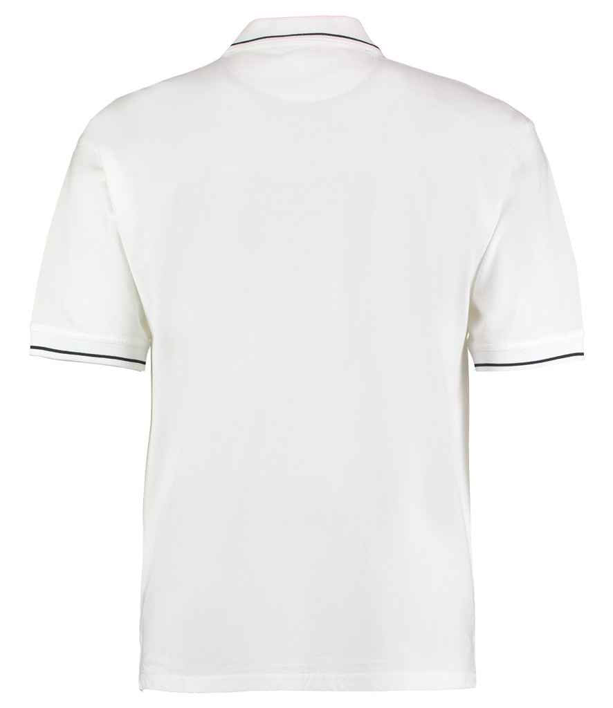 Kustom Kit St Mellion Tipped Cotton Pique Polo Shirt in by Kustom Kit — Custom branded clothing by Print Press, featuring premium embroidery produced in our specialist print lab in the UK.