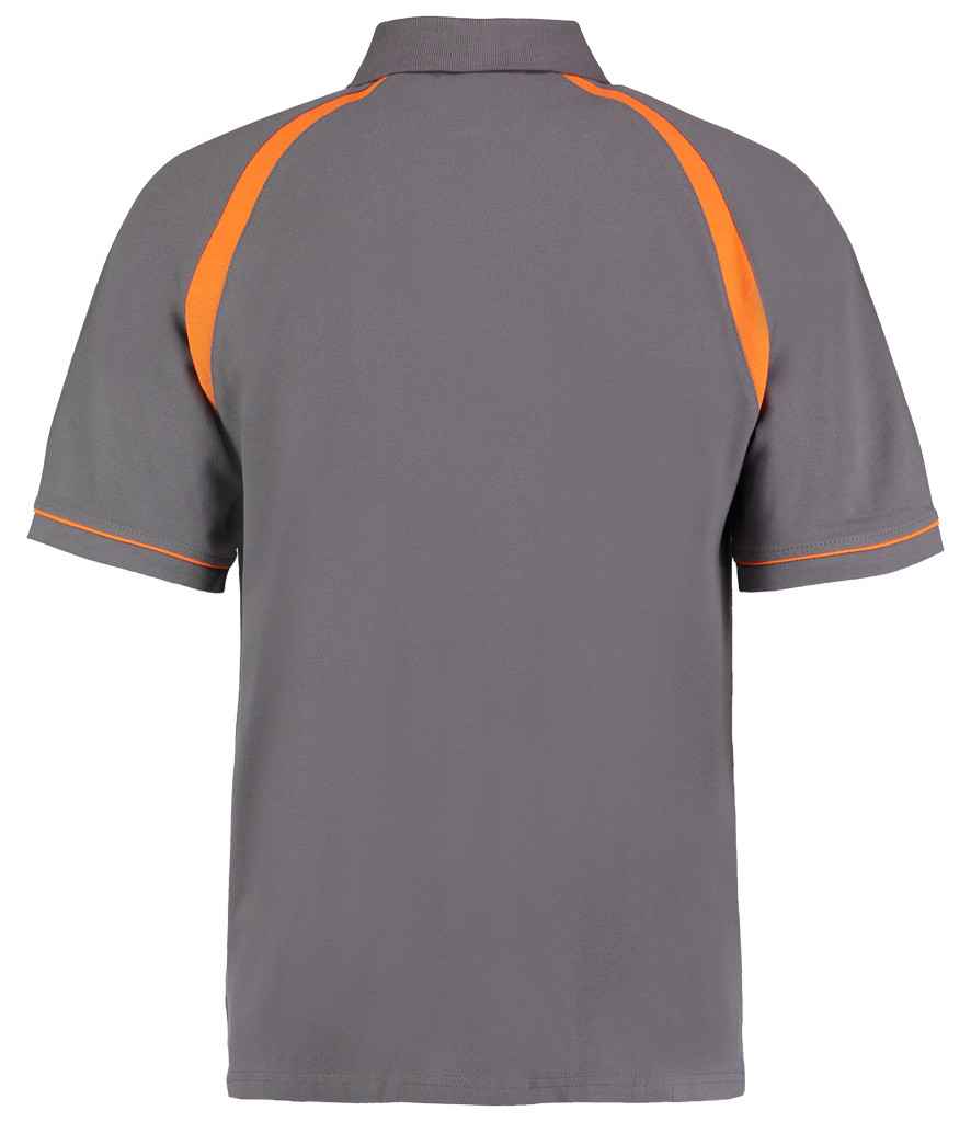 Kustom Kit Oak Hill Cotton Pique Polo Shirt in by Kustom Kit — Custom branded clothing by Print Press, featuring premium embroidery produced in our specialist print lab in the UK.