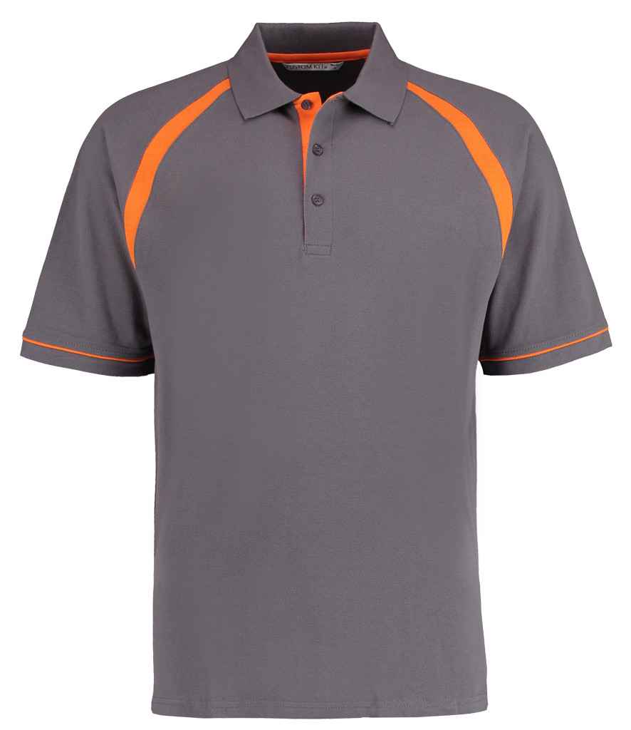 Kustom Kit Oak Hill Cotton Pique Polo Shirt in by Kustom Kit — Custom branded clothing by Print Press, featuring premium embroidery produced in our specialist print lab in the UK.