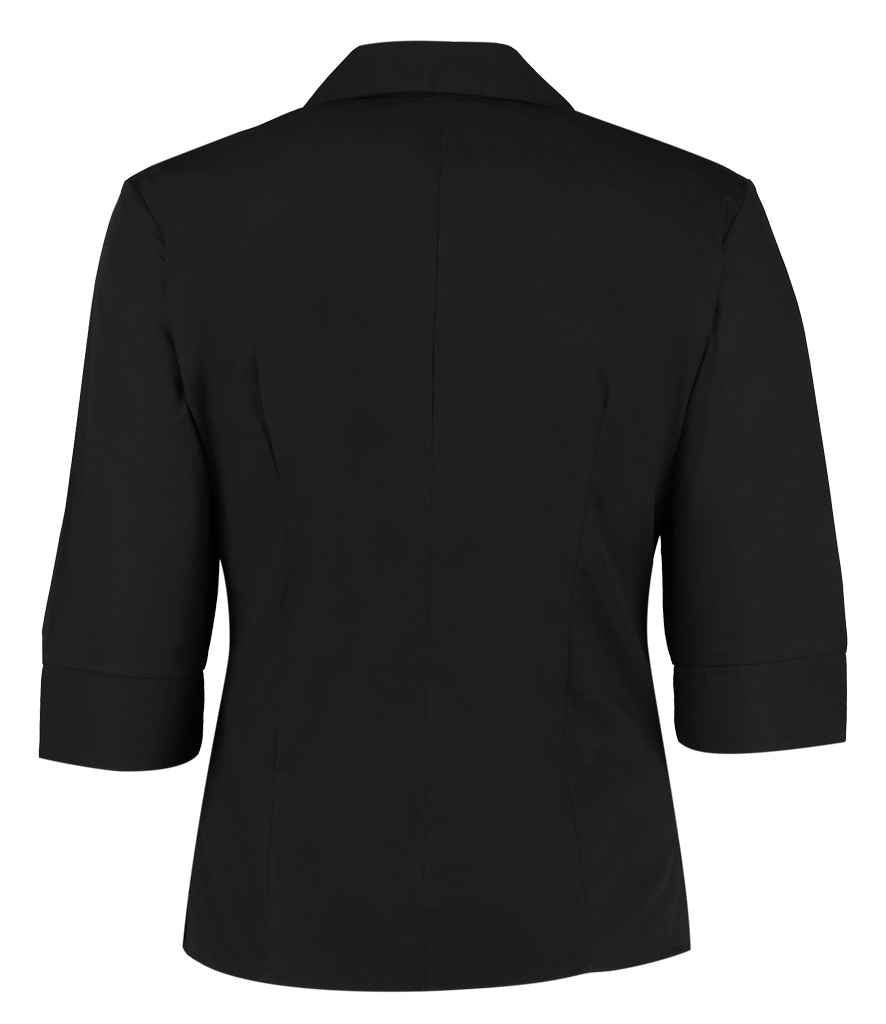 Kustom Kit Ladies 3/4 Sleeve Tailored Continental Shirt in by Kustom Kit — Custom branded clothing by Print Press, featuring premium embroidery produced in our specialist print lab in the UK.