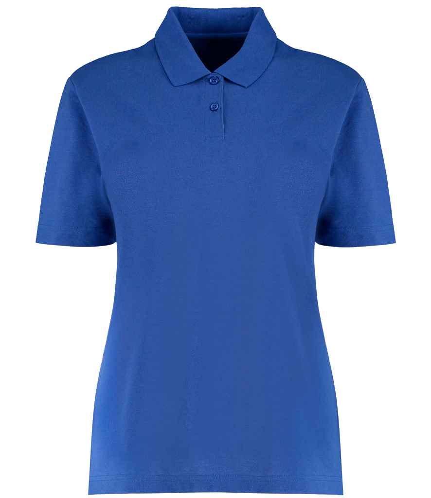 Kustom Kit Ladies Regular Fit Workforce Pique Polo Shirt in Royal Blue by Kustom Kit — Custom branded clothing by Print Press, featuring premium embroidery produced in our specialist print lab in the UK.