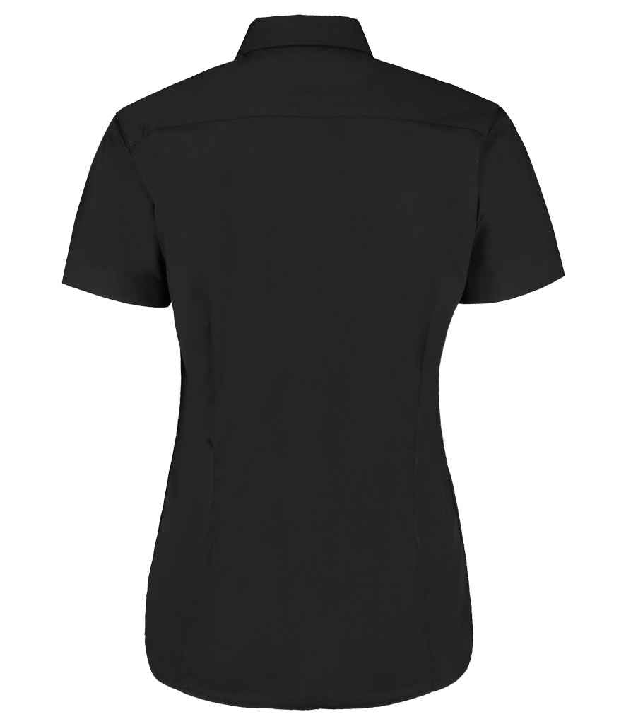 Kustom Kit Ladies Short Sleeve Classic Fit Workforce Shirt in by Kustom Kit — Custom branded clothing by Print Press, featuring premium embroidery produced in our specialist print lab in the UK.