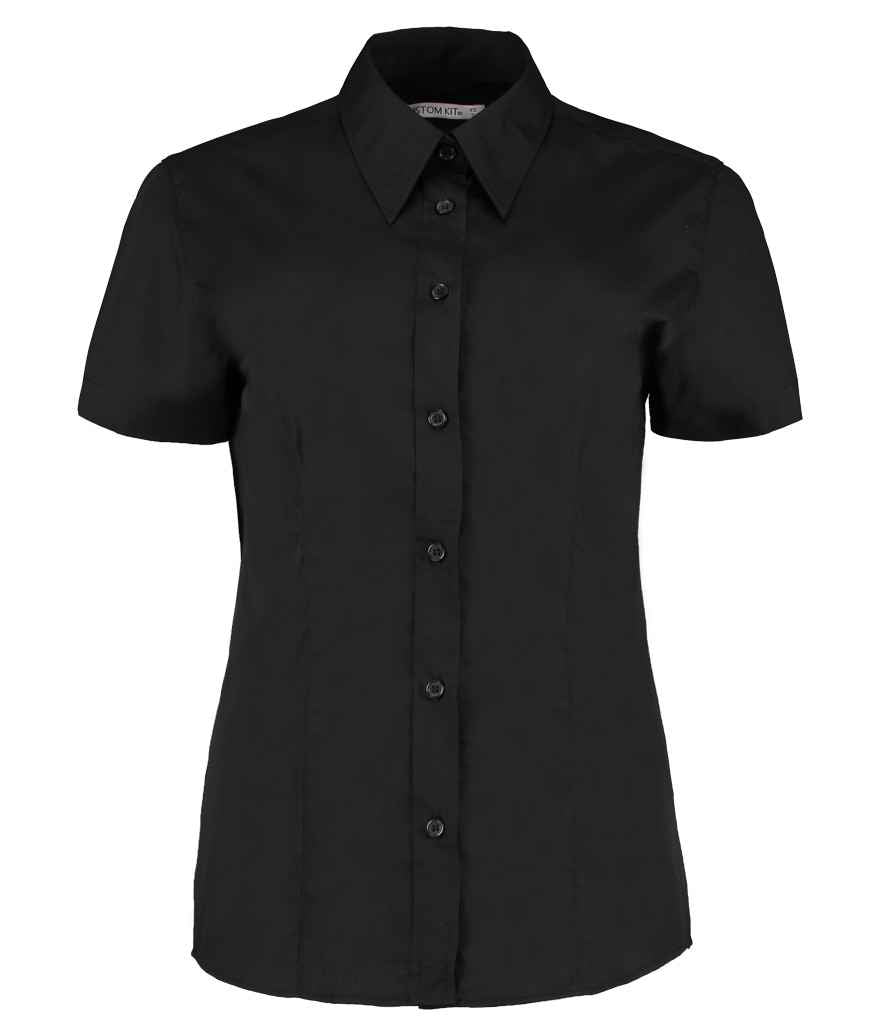 Kustom Kit Ladies Short Sleeve Classic Fit Workforce Shirt in by Kustom Kit — Custom branded clothing by Print Press, featuring premium embroidery produced in our specialist print lab in the UK.