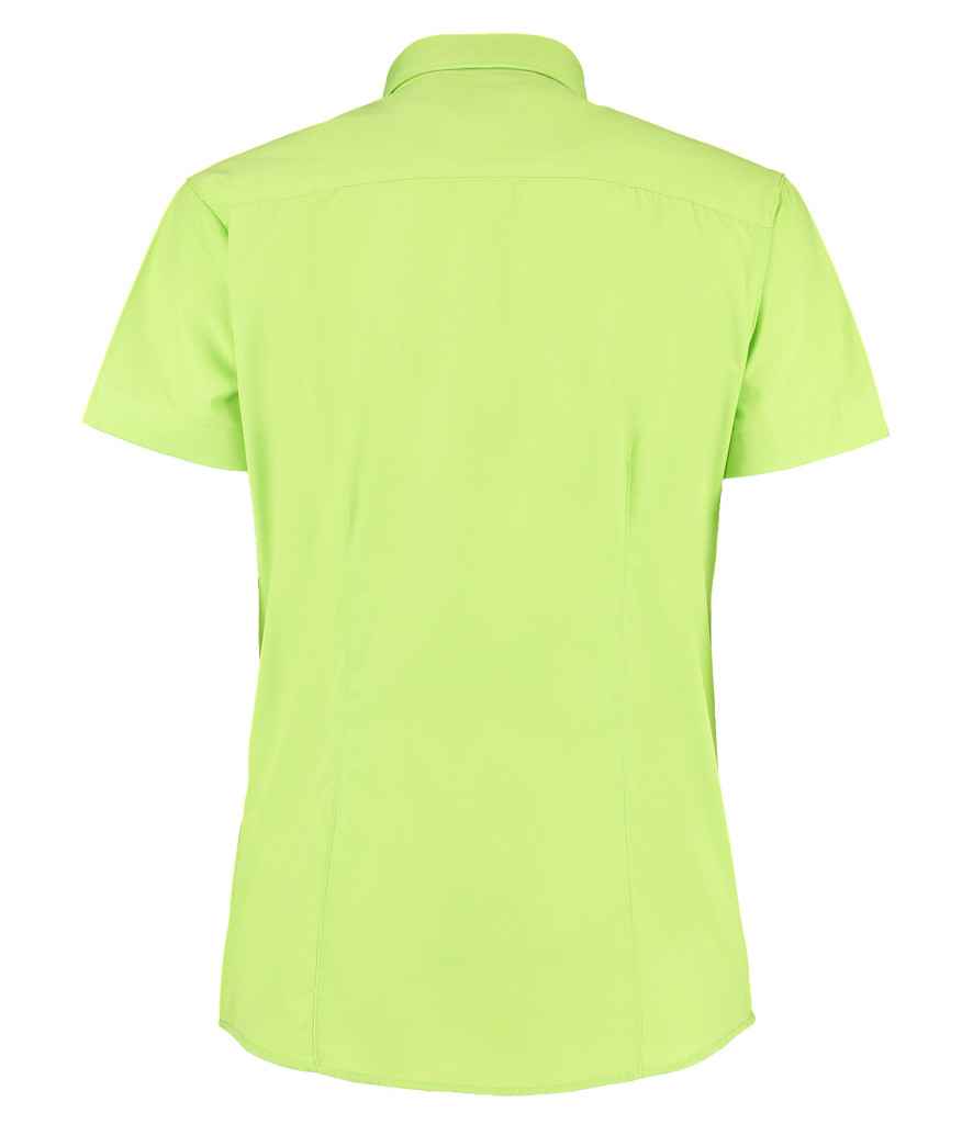 Kustom Kit Ladies Short Sleeve Classic Fit Workforce Shirt in by Kustom Kit — Custom branded clothing by Print Press, featuring premium embroidery produced in our specialist print lab in the UK.