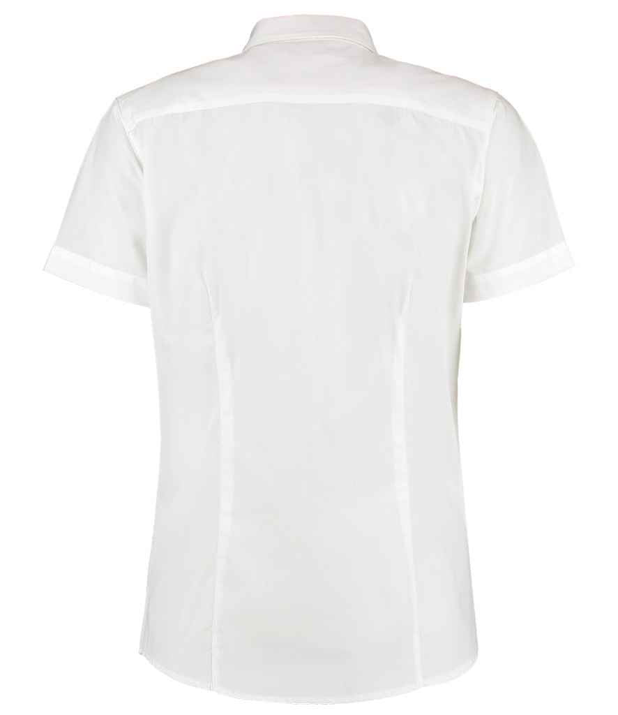 Kustom Kit Ladies Short Sleeve Classic Fit Workforce Shirt in by Kustom Kit — Custom branded clothing by Print Press, featuring premium embroidery produced in our specialist print lab in the UK.