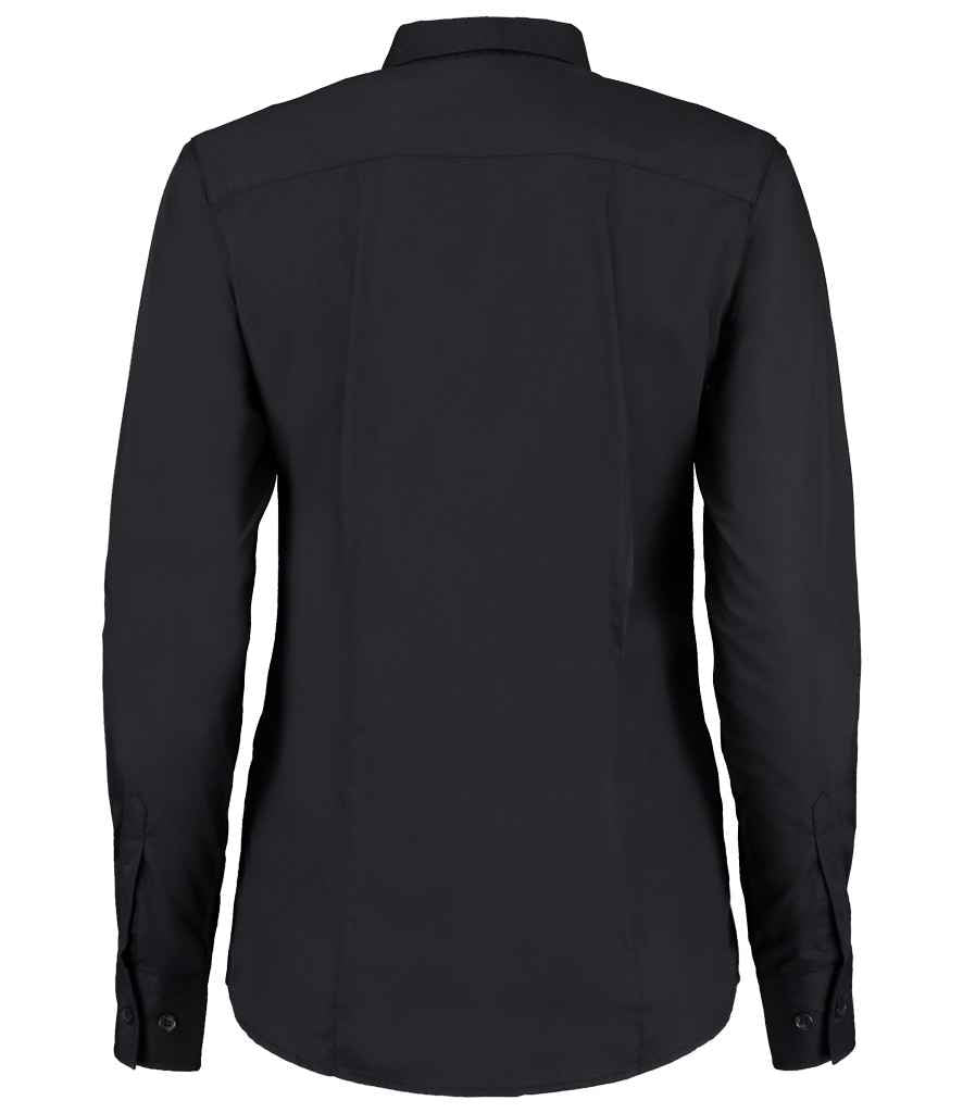 Kustom Kit Ladies Long Sleeve Classic Fit Workforce Shirt in by Kustom Kit — Custom branded clothing by Print Press, featuring premium embroidery produced in our specialist print lab in the UK.
