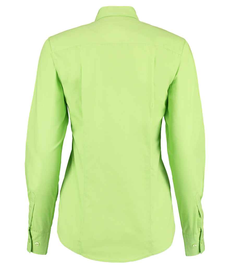 Kustom Kit Ladies Long Sleeve Classic Fit Workforce Shirt in by Kustom Kit — Custom branded clothing by Print Press, featuring premium embroidery produced in our specialist print lab in the UK.