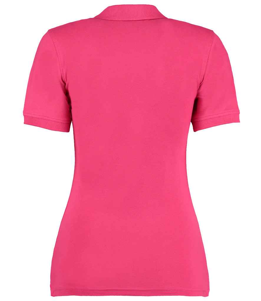 Kustom Kit Sophia Comfortec V Neck Polo Shirt in by Kustom Kit — Custom branded clothing by Print Press, featuring premium embroidery produced in our specialist print lab in the UK.