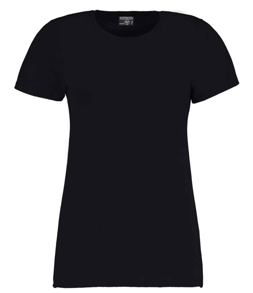 Kustom Kit Ladies Superwash 60°C T-Shirt in Navy by Kustom Kit — Custom branded clothing by Print Press, featuring premium embroidery produced in our specialist print lab in the UK.