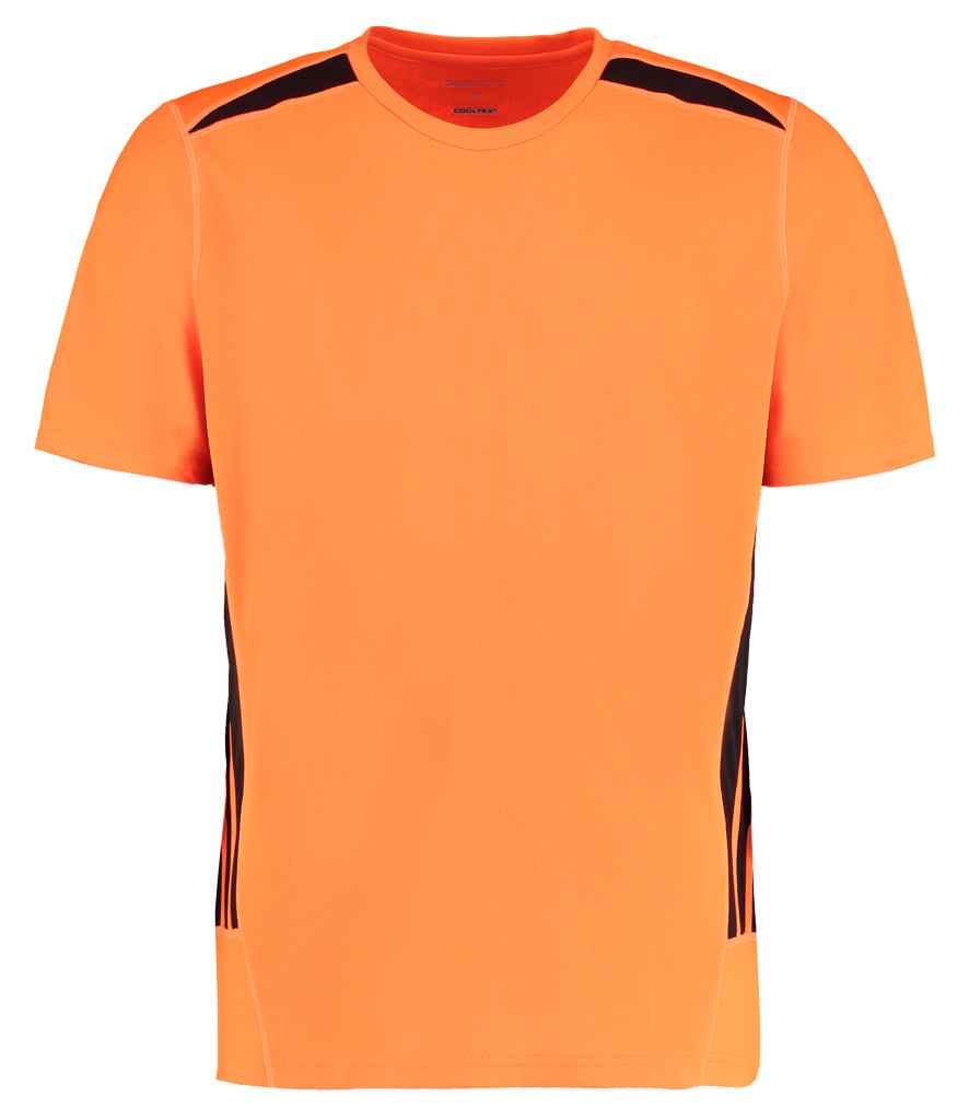 Gamegear CooltexTraining T-Shirt in Orange Black by Gamegear — Custom branded clothing by Print Press, featuring premium embroidery produced in our specialist print lab in the UK.