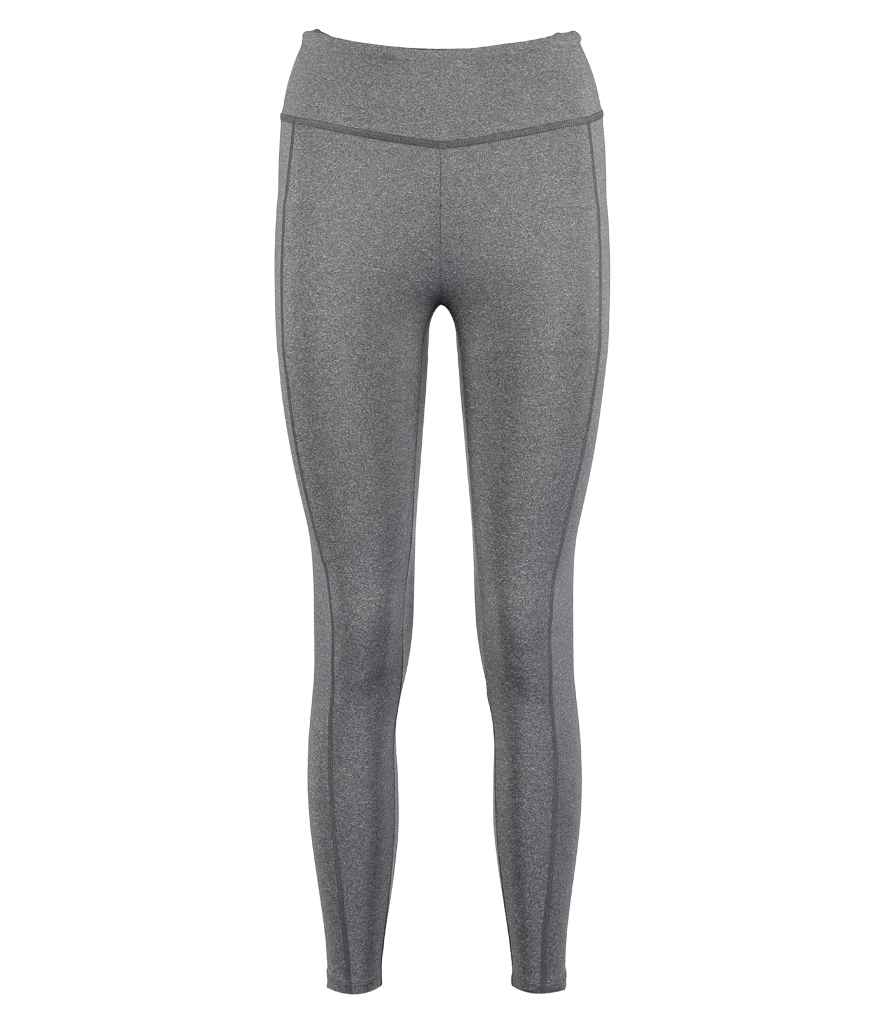Gamegear Ladies Leggings in Grey Melange by Gamegear — Custom branded clothing by Print Press, featuring premium embroidery produced in our specialist print lab in the UK.