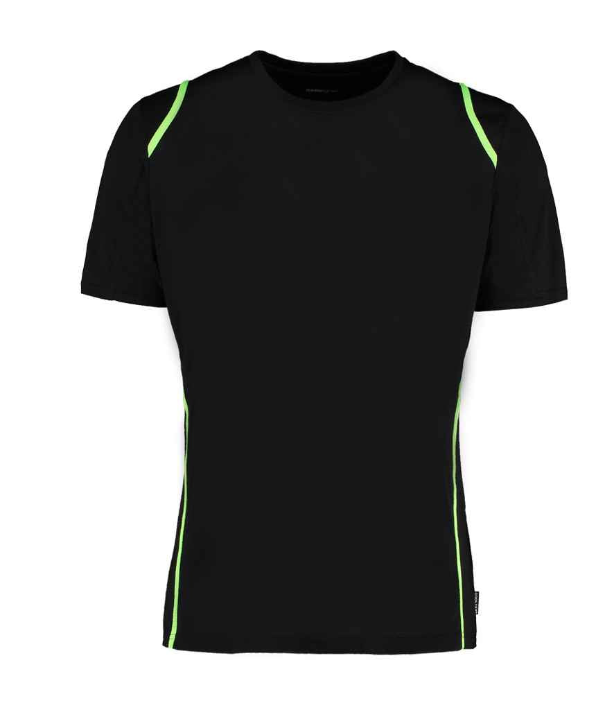 Gamegear CooltexT-Shirt in Black Lime Green by Gamegear — Custom branded clothing by Print Press, featuring premium embroidery produced in our specialist print lab in the UK.