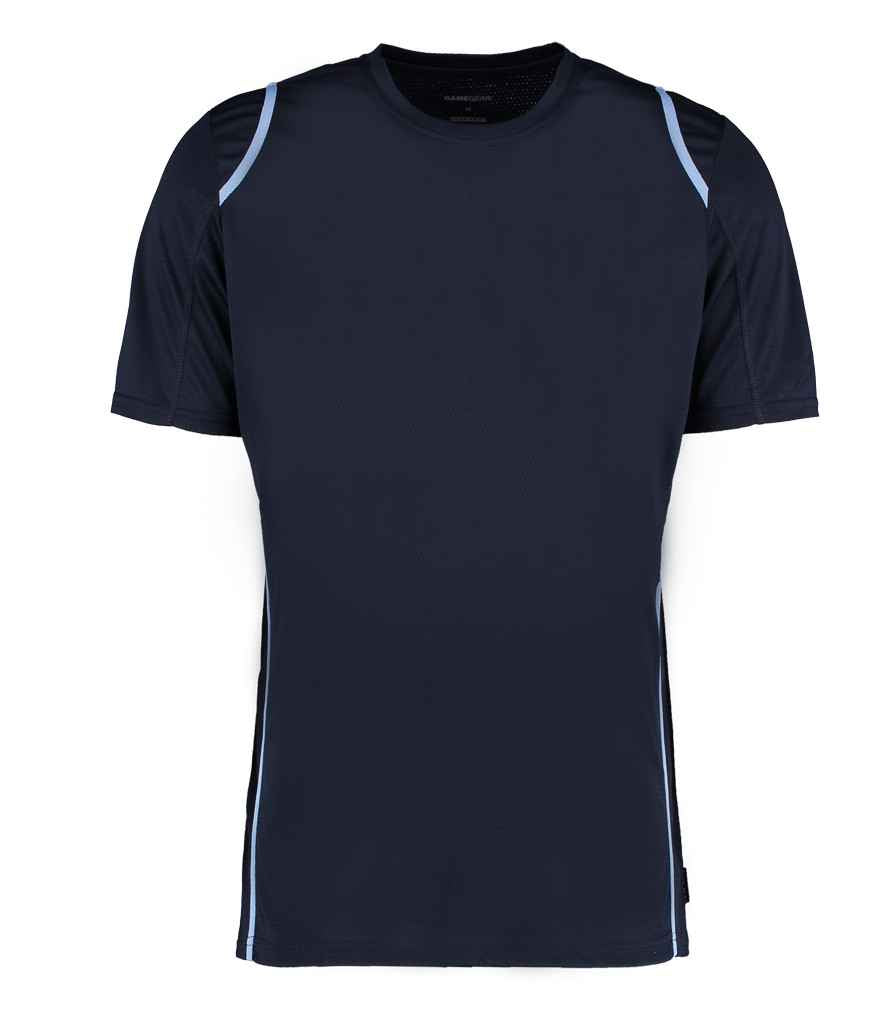 Gamegear CooltexT-Shirt in Navy Light Blue by Gamegear — Custom branded clothing by Print Press, featuring premium embroidery produced in our specialist print lab in the UK.