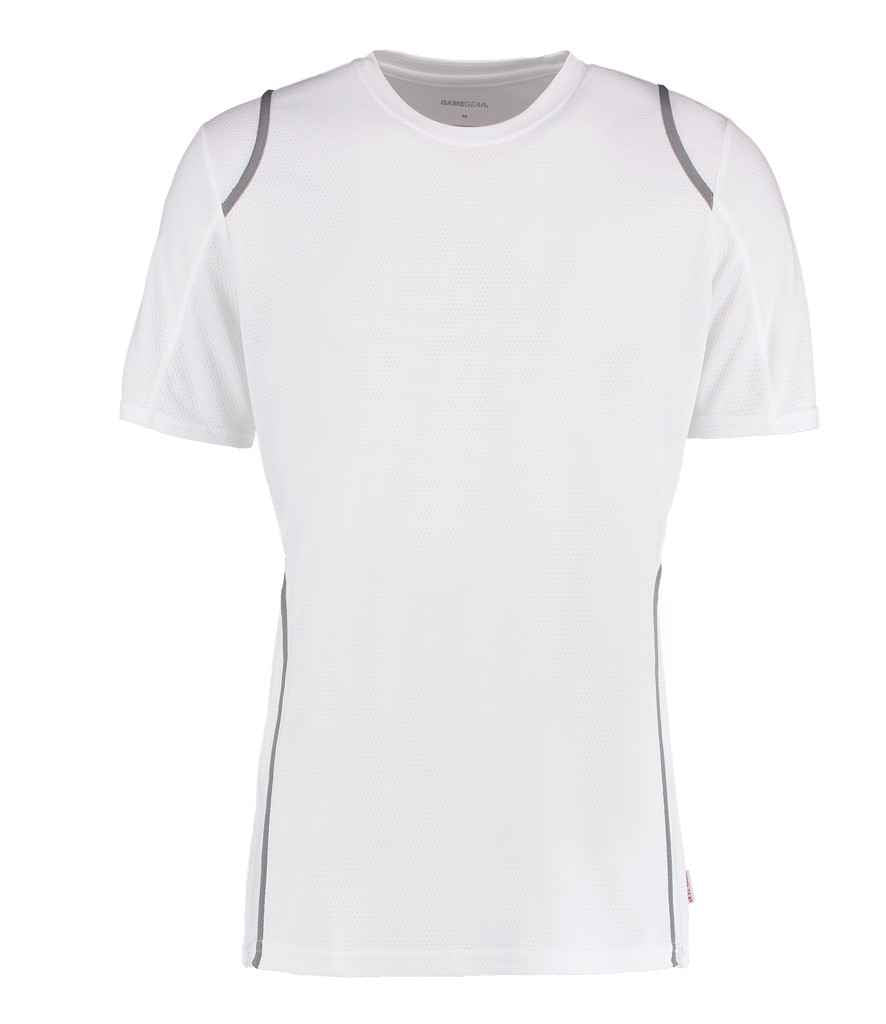 Gamegear CooltexT-Shirt in White Grey by Gamegear — Custom branded clothing by Print Press, featuring premium embroidery produced in our specialist print lab in the UK.