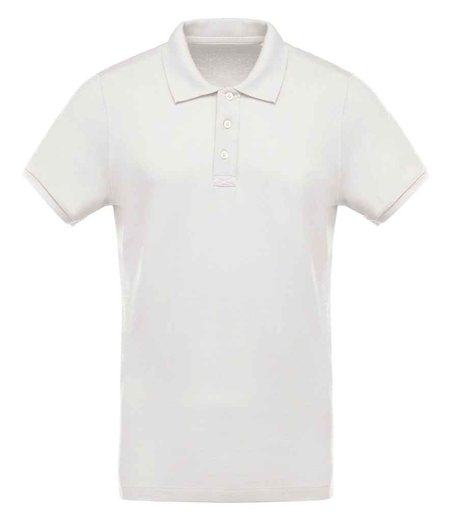 Kariban Organic Pique Polo Shirt in Cream by Kariban — Custom branded clothing by Print Press, featuring premium embroidery produced in our specialist print lab in the UK.