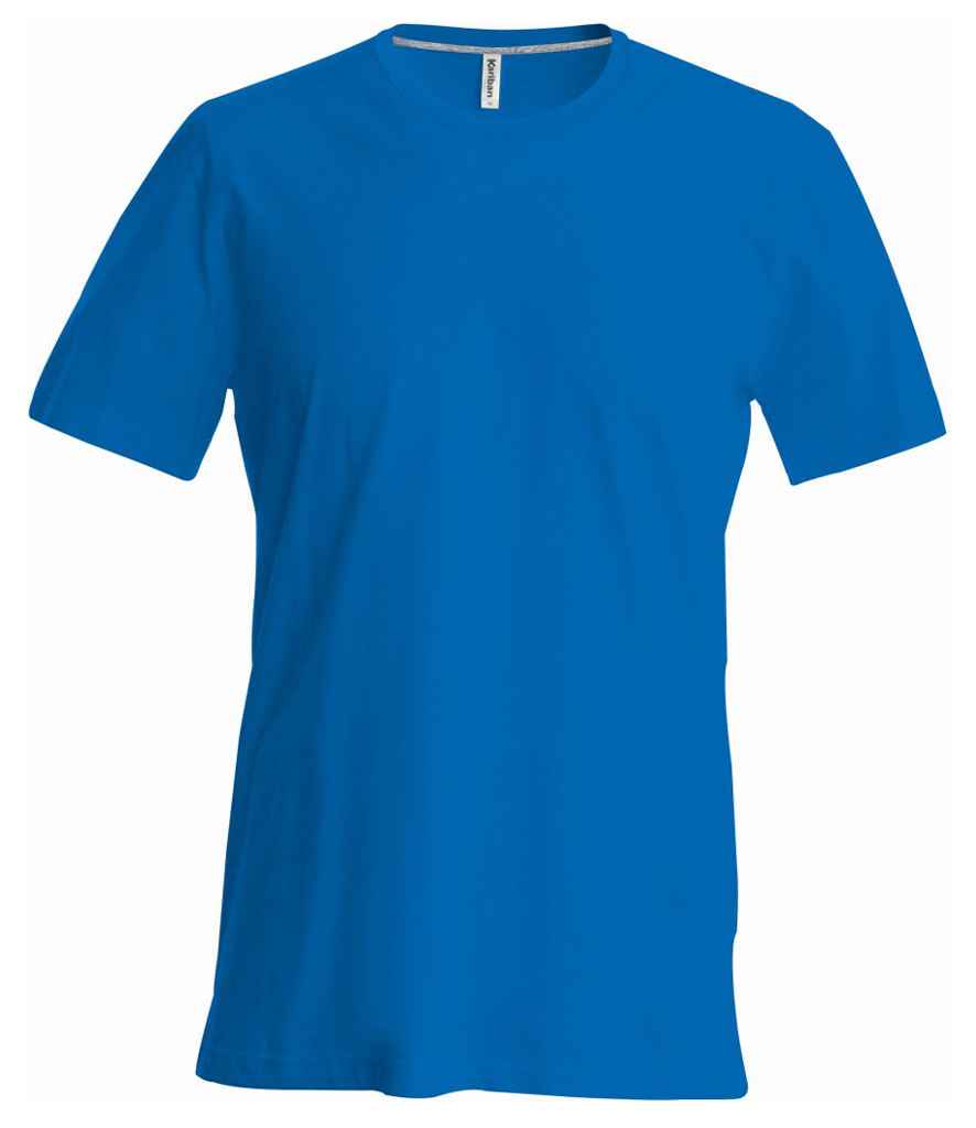 Kariban Crew Neck T-Shirt in Royal Blue by Kariban — Custom branded clothing by Print Press, featuring premium embroidery produced in our specialist print lab in the UK.