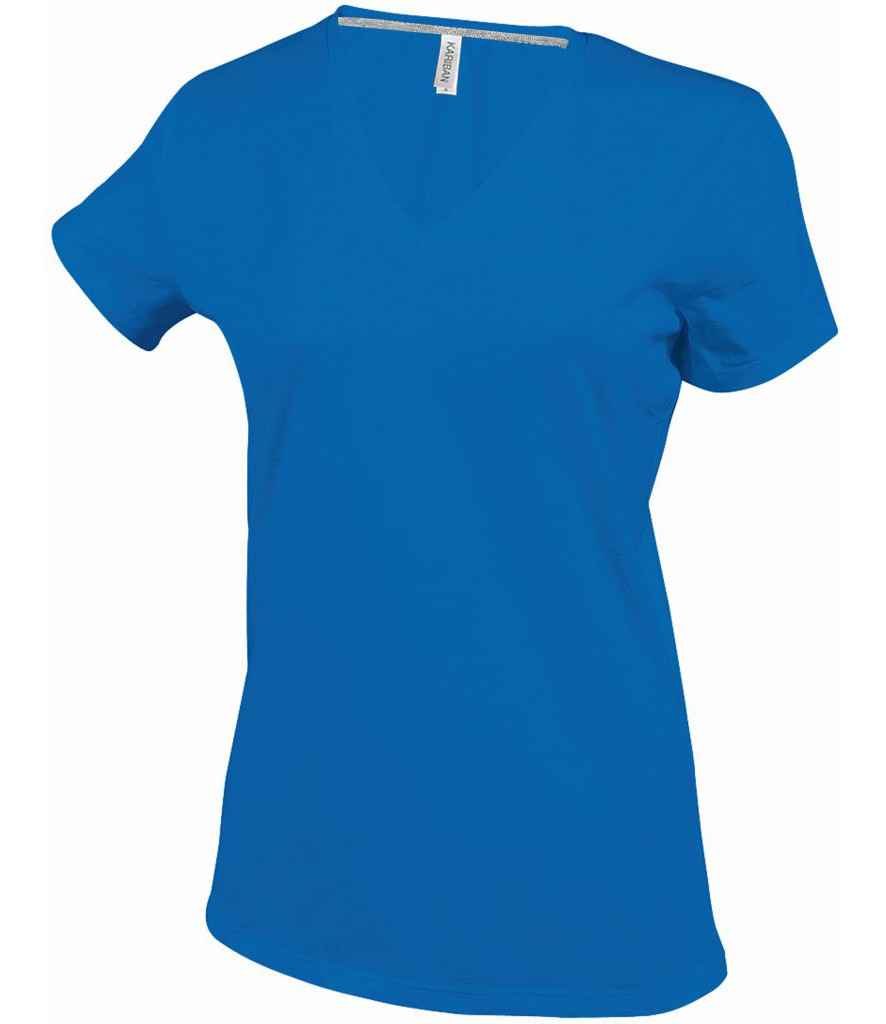 Kariban Ladies Crew Neck T-Shirt in Royal Blue by Kariban — Custom branded clothing by Print Press, featuring premium embroidery produced in our specialist print lab in the UK.