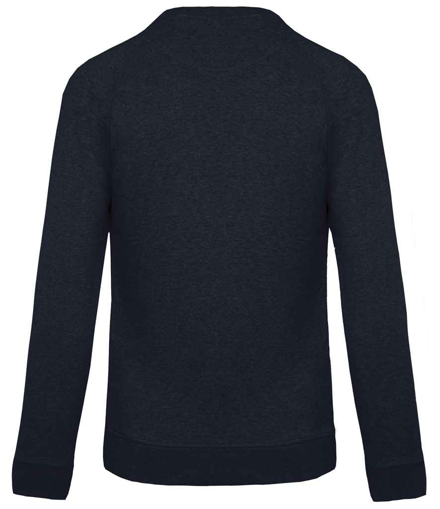 Kariban Organic Raglan Sweatshirt in by Kariban — Custom branded clothing by Print Press, featuring premium embroidery produced in our specialist print lab in the UK.