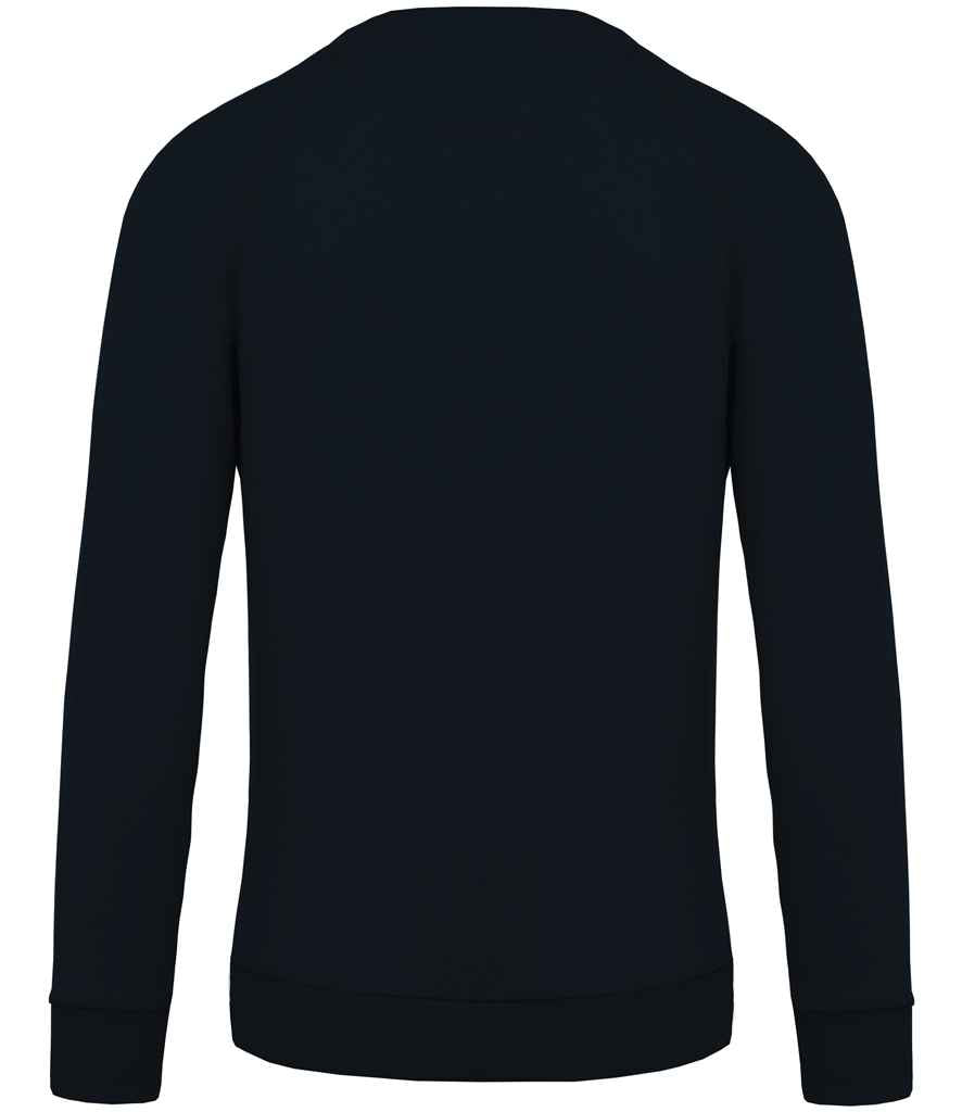 Kariban Organic Raglan Sweatshirt in by Kariban — Custom branded clothing by Print Press, featuring premium embroidery produced in our specialist print lab in the UK.