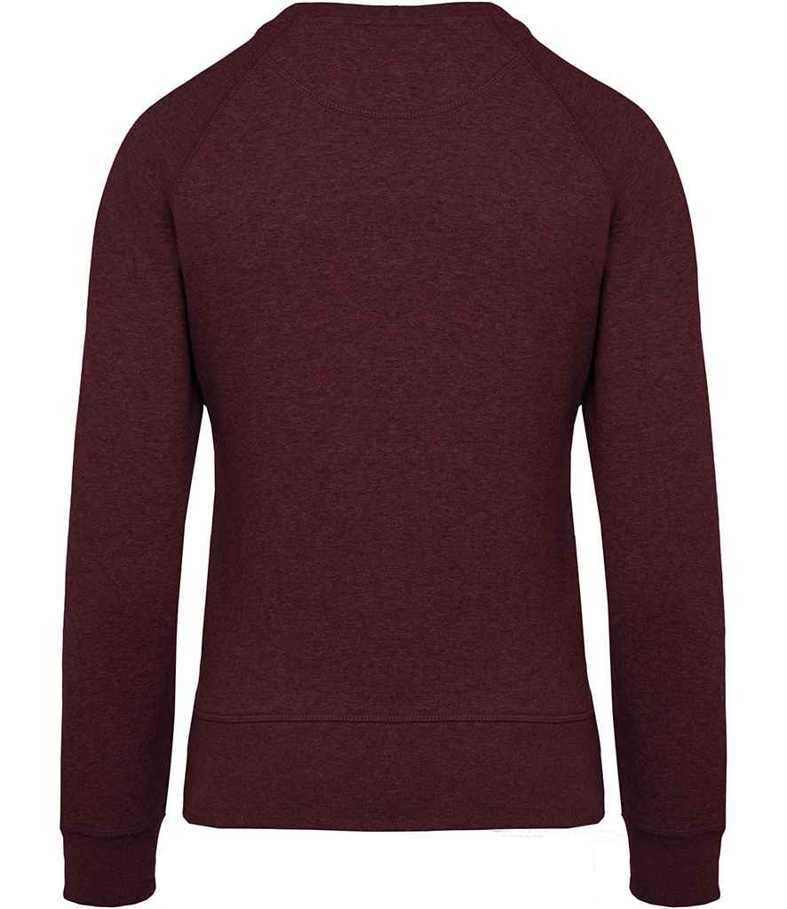 Kariban Ladies Organic Raglan Sweatshirt in by Kariban — Custom branded clothing by Print Press, featuring premium embroidery produced in our specialist print lab in the UK.