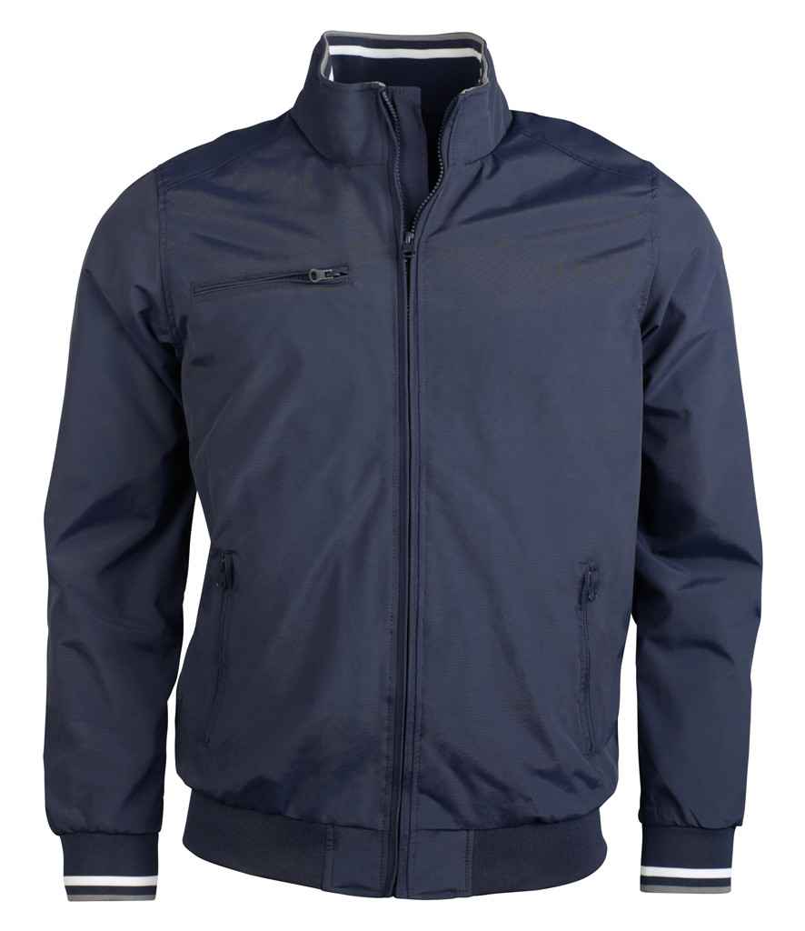 Kariban City Blouson Jacket in by Kariban — Custom branded clothing by Print Press, featuring premium embroidery produced in our specialist print lab in the UK.