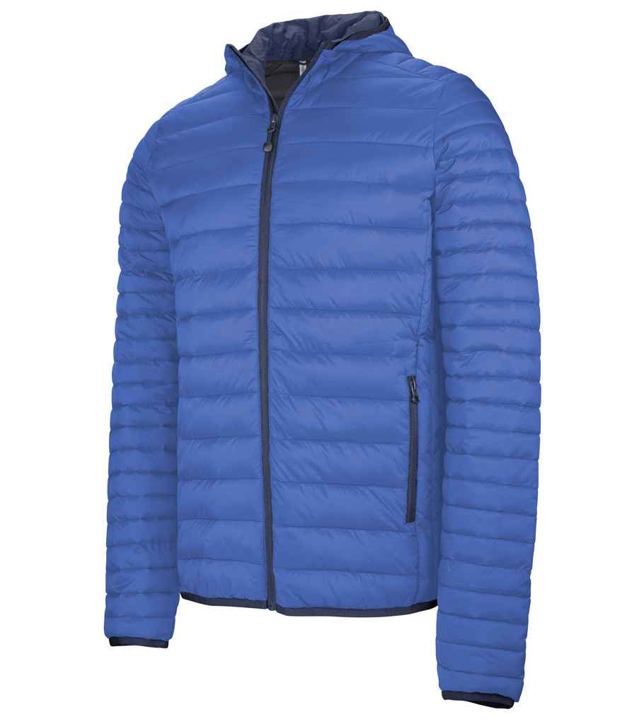 Kariban Lightweight Hooded Padded Jacket in by Kariban — Custom branded clothing by Print Press, featuring premium embroidery produced in our specialist print lab in the UK.