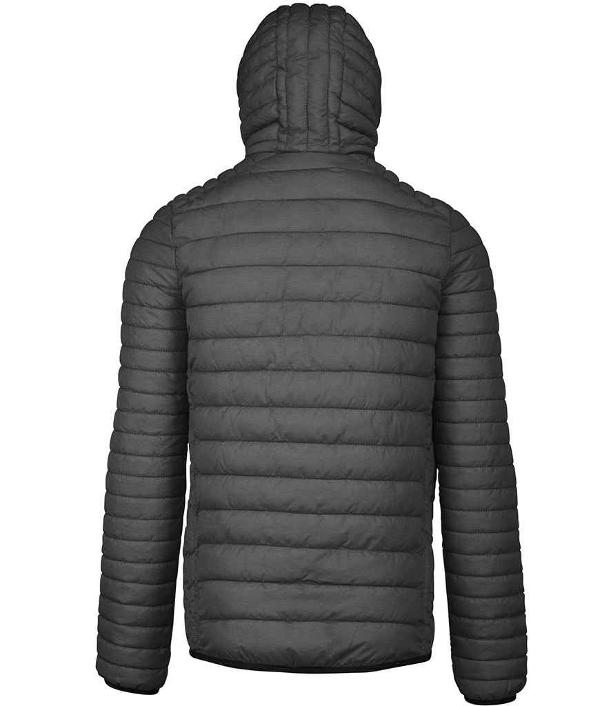 Kariban Lightweight Hooded Padded Jacket in by Kariban — Custom branded clothing by Print Press, featuring premium embroidery produced in our specialist print lab in the UK.